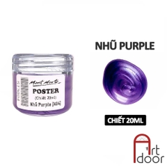 Màu vẽ Poster Paint MONT MARTE Hũ (chiết 20ml) - [xả kho]