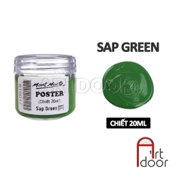 Màu vẽ Poster Paint MONT MARTE Hũ (chiết 20ml) - [xả kho]