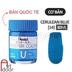 Màu vẽ Poster PENTEL hũ lớn (30ml) học vẽ trang trí màu, luyện thi kiến trúc mỹ thuật