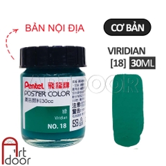 Màu vẽ Poster PENTEL hũ lớn (30ml) học vẽ trang trí màu, luyện thi kiến trúc mỹ thuật