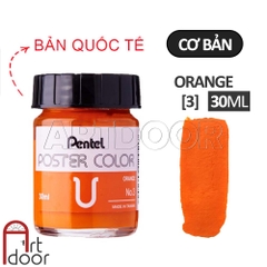 Màu vẽ Poster PENTEL hũ lớn (30ml) học vẽ trang trí màu, luyện thi kiến trúc mỹ thuật
