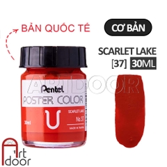 Màu vẽ Poster PENTEL hũ lớn (30ml) học vẽ trang trí màu, luyện thi kiến trúc mỹ thuật