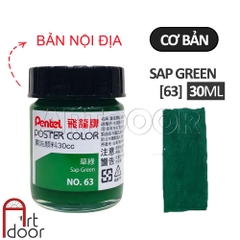 Màu vẽ Poster PENTEL hũ lớn (30ml) học vẽ trang trí màu, luyện thi kiến trúc mỹ thuật