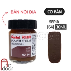 Màu vẽ Poster PENTEL hũ lớn (30ml) học vẽ trang trí màu, luyện thi kiến trúc mỹ thuật