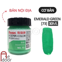 Màu vẽ Poster PENTEL hũ lớn (30ml) học vẽ trang trí màu, luyện thi kiến trúc mỹ thuật