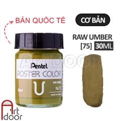 Màu vẽ Poster PENTEL hũ lớn (30ml) học vẽ trang trí màu, luyện thi kiến trúc mỹ thuật