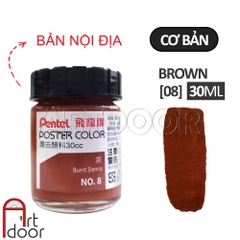 Màu vẽ Poster PENTEL hũ lớn (30ml) học vẽ trang trí màu, luyện thi kiến trúc mỹ thuật