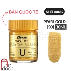 Màu vẽ Poster PENTEL hũ lớn (30ml) học vẽ trang trí màu, luyện thi kiến trúc mỹ thuật
