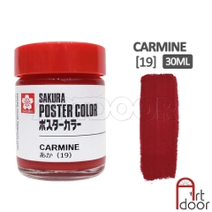 Màu vẽ Poster SAKURA hũ lớn (30ml) học vẽ trang trí màu, luyện thi kiến trúc mỹ thuật, pha cùng pentel poster