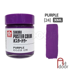 Màu vẽ Poster SAKURA hũ lớn (30ml) học vẽ trang trí màu, luyện thi kiến trúc mỹ thuật, pha cùng pentel poster