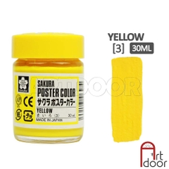 Màu vẽ Poster SAKURA hũ lớn (30ml) học vẽ trang trí màu, luyện thi kiến trúc mỹ thuật, pha cùng pentel poster