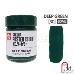 Màu vẽ Poster SAKURA hũ lớn (30ml) học vẽ trang trí màu, luyện thi kiến trúc mỹ thuật, pha cùng pentel poster