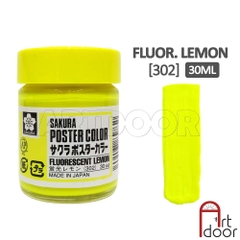 Màu vẽ Poster SAKURA hũ lớn (30ml) học vẽ trang trí màu, luyện thi kiến trúc mỹ thuật, pha cùng pentel poster