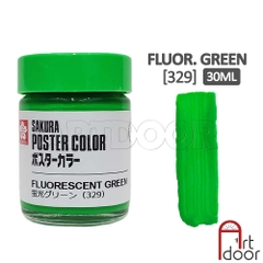 Màu vẽ Poster SAKURA hũ lớn (30ml) học vẽ trang trí màu, luyện thi kiến trúc mỹ thuật, pha cùng pentel poster