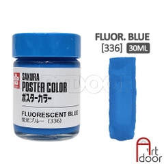 Màu vẽ Poster SAKURA hũ lớn (30ml) học vẽ trang trí màu, luyện thi kiến trúc mỹ thuật, pha cùng pentel poster