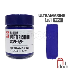 Màu vẽ Poster SAKURA hũ lớn (30ml) học vẽ trang trí màu, luyện thi kiến trúc mỹ thuật, pha cùng pentel poster