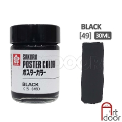 Màu vẽ Poster SAKURA hũ lớn (30ml) học vẽ trang trí màu, luyện thi kiến trúc mỹ thuật, pha cùng pentel poster