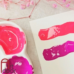 Màu vẽ Poster SAKURA hũ lớn (30ml) học vẽ trang trí màu, luyện thi kiến trúc mỹ thuật, pha cùng pentel poster