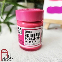 Màu vẽ Poster SAKURA hũ lớn (30ml) học vẽ trang trí màu, luyện thi kiến trúc mỹ thuật, pha cùng pentel poster