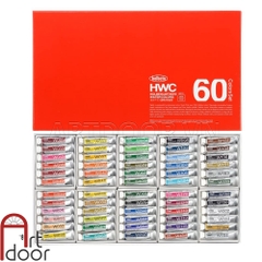 Bộ màu Nước Tuýp HOLBEIN Artist 5ml (hộp giấy) - 60 Màu