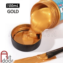 Màu vẽ Acrylic MONT MARTE (Nhũ/Vàng/Bạc) custom áo, vải, gỗ, kính, tô tượng, đất sét, số hóa
