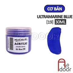 Màu vẽ Acrylic MONT MARTE Hũ (chiết 30ml) custom áo, vải, gỗ, kính, tô tượng, đất sét, số hóa