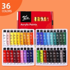 Bộ màu Acrylic MONT MARTE Signature Tuýp 12ml (hộp giấy)