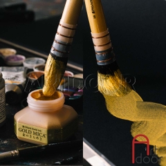 Mực vẽ Manga KURETAKE Mica Gold (60ml) nhũ vàng ánh kim