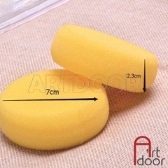 Mút xốp bọt biển lau Cọ, làm mịn Đất Sét, lau Gốm, vẽ tranh màu nước