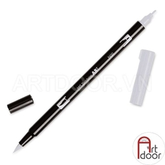 Bút màu đầu cọ TOMBOW ABT Dual Brush siêu mượt (Trắng/ Đen/ Xám) - [xả kho]