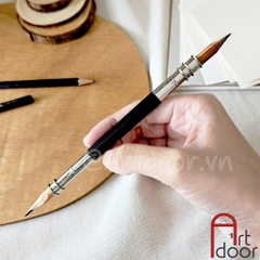 Nối bút chì KUELOX cán giúp nối dài bút chì koh, chì staedtler, dễ cầm dễ vẽ hơn