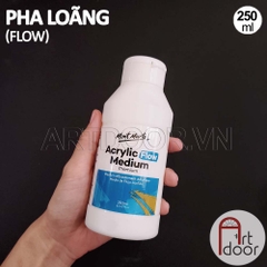 Pha loãng màu Acrylic MONT MARTE (Flow) khắc phục màu khô đặc, làm lỏng mướt màu