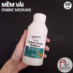 Pha mềm vải Acrylic MONT MARTE (Fabric) giảm cứng vải, tróc nứt màu sau khi khô