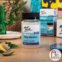 Phủ bóng đất sét tự khô MONT MARTE Gloss Clay Varnish