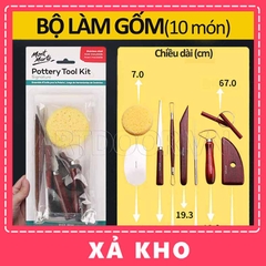 PK Dụng cụ nặn đất sét tự khô MONT MARTE làm thủ công