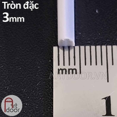 Que nhựa Đặc làm mô hình, thủ công - [HỎA TỐC HCM] - [xả kho]