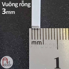 Que nhựa Rỗng làm mô hình, thủ công - [HỎA TỐC HCM] - [xả kho]