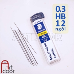 Ruột ngòi chì bấm STAEDTLER Carbon (đủ size)
