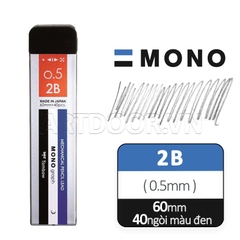 Bút chì kim bấm TOMBOW Limited đủ các dòng (đầu 05mm) dòng Mono Graph lắc đầy ngòi