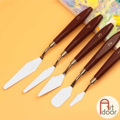 Bay pha màu ARTIST vẽ tranh, đắp màu (bộ 5 cây) - [xả kho]