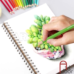 Sổ vẽ chì TAKEYO Sketchbook lò xo mỏng 160gsm (vân mịn, 50 tờ)