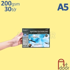 Sổ vẽ màu Nước GIORGIONE Pad dạng Xé dày 200~300gsm (vân nổi Cold)
