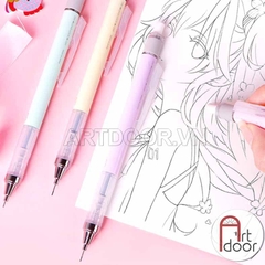 Bút chì kim bấm TOMBOW Pastel ngọt ngào (đầu 05mm) dòng Mono Graph lắc đẩy ngòi