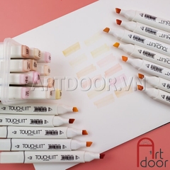 Bút marker TOUCHLIIT 6 (màu Da) vẽ da người, truyện tranh, manga, minh họa