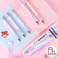 Bút chì kim bấm TOMBOW Pastel ngọt ngào (đầu 05mm) dòng Mono Graph lắc đẩy ngòi