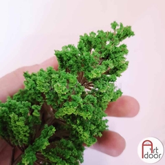 Cây Xanh làm mô hình, thủ công - Cây Thân sắt (14cm) - [xả kho]