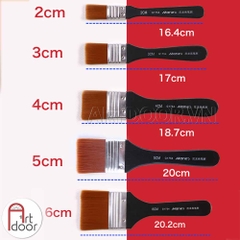 Cọ vẽ quét Mảng MARIES (754) - Size 3 - [xả kho]