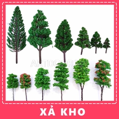 Cây Xanh làm mô hình, thủ công - Cây Thân sắt (14cm) - [xả kho]