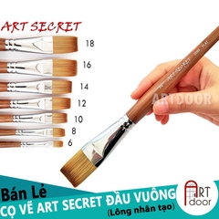 Cọ vẽ đầu Vuông ART SECRET (2089F)