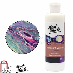 PK Phủ Nhũ Bóng màu Acrylic MONT MARTE Iridesent (240ml) kháng nước, bền màu custom áo, tô tượng, đất sét, số hoá